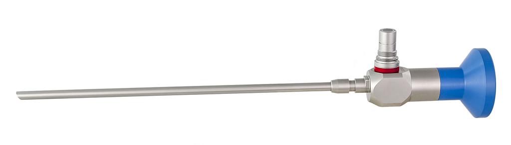 Endodoctor Optik, kompatibel zu System Stryker, Ø 4 mm, autoklavierbar 134 C / 273 F, mit eingebauter Fiberglas Lichtleitung, erhöhte Kratzfestigkeit durch Saphirglas, eingelötete Abschlussfenster