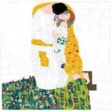 Der Kuss: A Kiss Moves the World Wie Haile Gebrselassie und Almaz Böhm beim Vienna City Marathon gemeinsam mit Hunderten Läufern dank Gustav Klimt zu Künstlern werden, und dabei Hilfe und Hoffnung