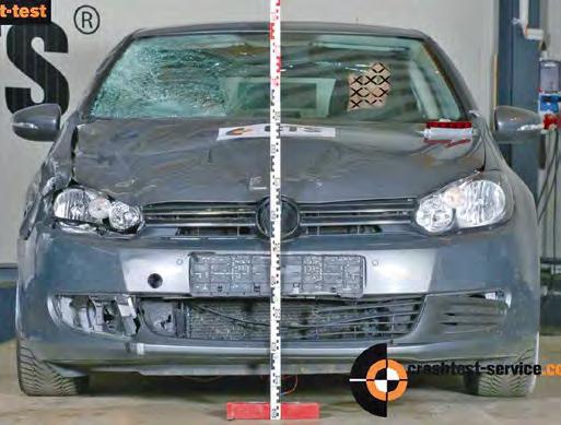 Insbesondere bei der Nachstellung von Realunfällen ist es damit möglich, die Schäden aus dem Unfall mit denen am Crashfahrzeug aus der Nachstellung zu vergleichen.