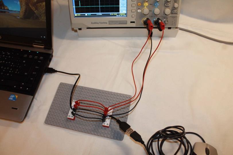 Kabel rot von Messplatte D- zu Signal