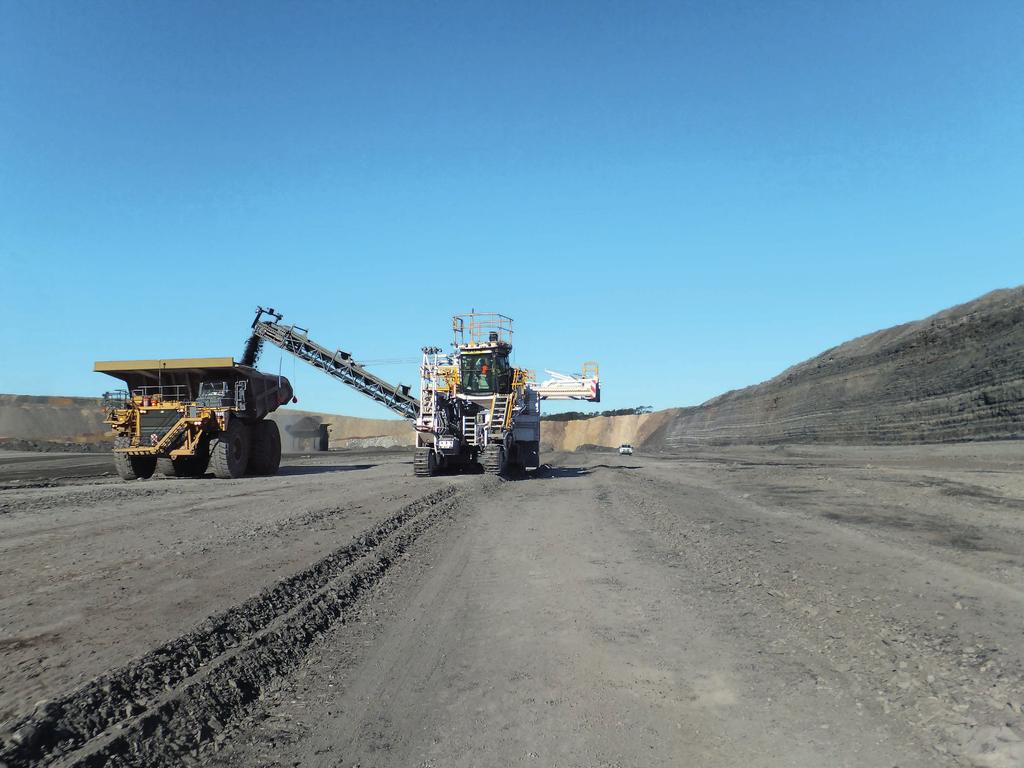 Selektives WIRTGEN Surface Mining in