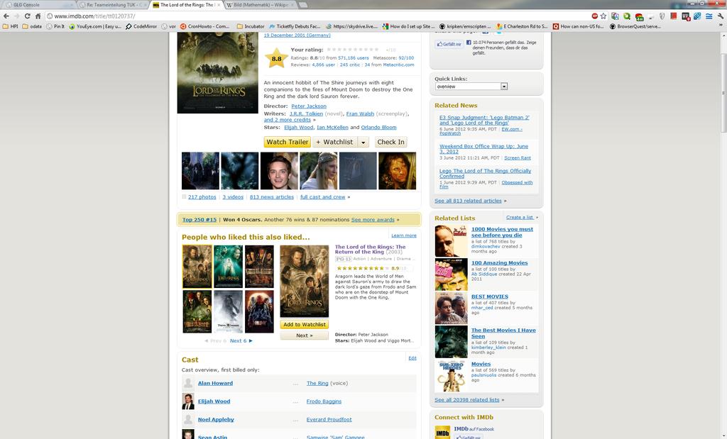 Vergleich zu IMDb 29