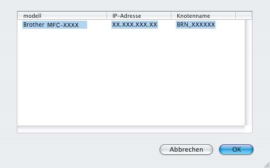 Schritt 2 8 Schließen Sie den Netzstecker des Gerätes an und schalten Sie das Gerät ein. 12 Wählen Sie in der Liste Ihr Modell und klicken Sie auf OK.