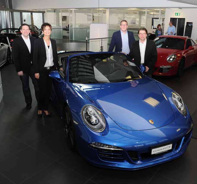 Der erste Frühling im neuen Porsche Zentrum Winterthur. 14 Heisse Ambitionen für die Rennsaison 2015.