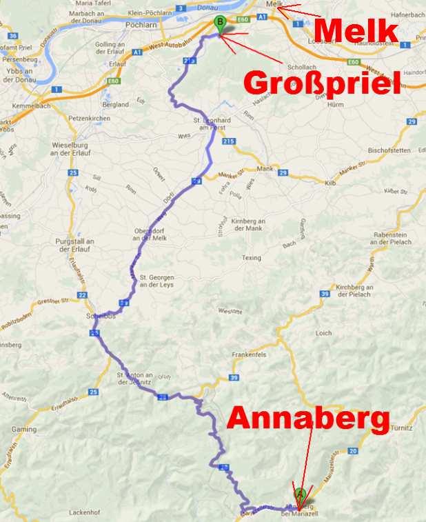 5 Bei einer Straßensperre nahe Annaberg 100 Kilometer westlich von Wien 18 soll der mutmaßliche Wilderer sofort auf die Beamten gefeuert haben.