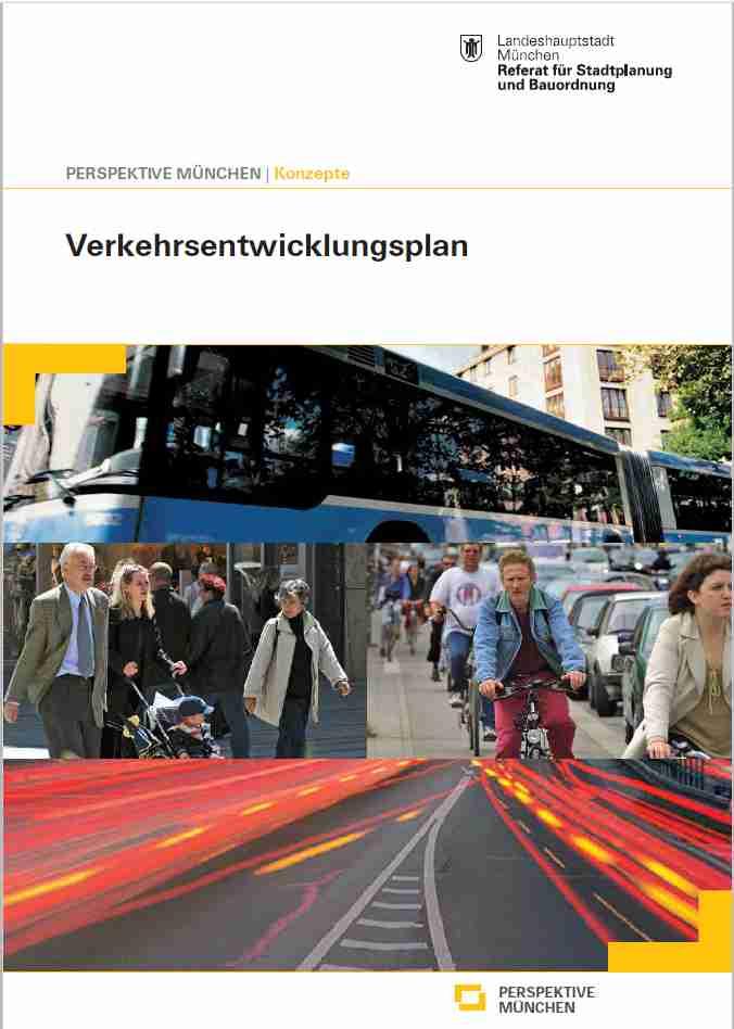Verkehrsentwicklungsplan (VEP) Grundlegende Ziele: Verkehr vermindern Verkehr verlagern Verkehr verträglich abwickeln Umgesetzt wurden viele Maßnahmen für den öffentlichen Personennahverkehr (ÖPNV),
