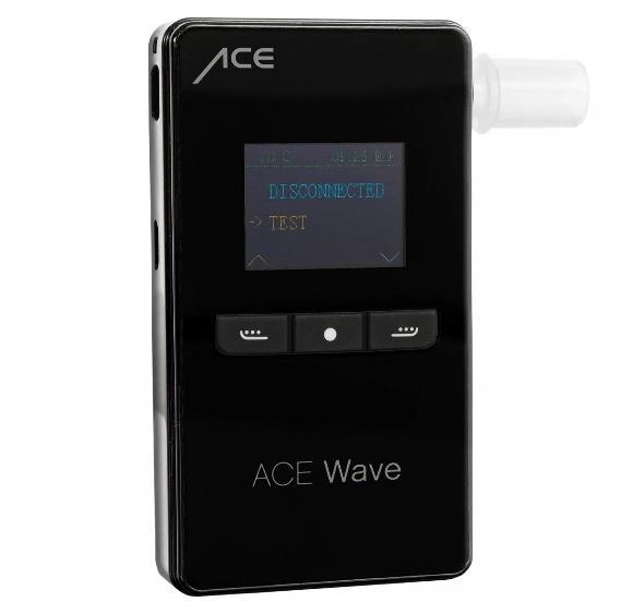 Richtigkeit [%] 4.3 ACE WAVE Abbildung 9: ACE Wave Atemalkohol-Messgerät. Tabelle 5: Zusammenfassung der Ergebnisse für das ACE Wave Atemalkohol-Messgerät. Level [ BAK] 0 0.100 0.250 0.400 0.