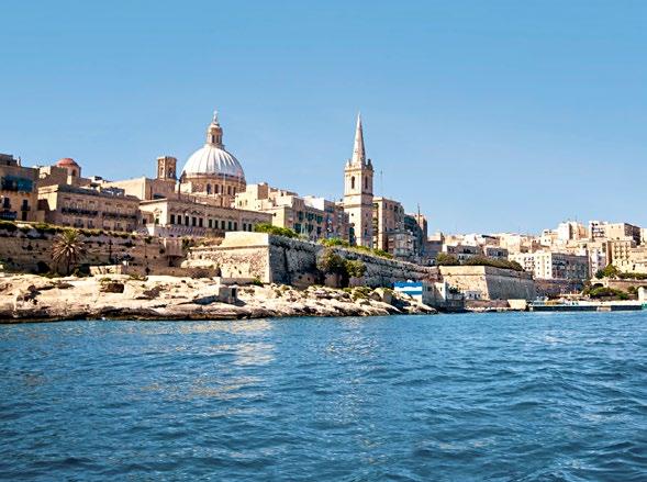 AET PSIVE VORT LA VALLETTA Westliches Mittelmeer mit Sizilien & Malta LISSABON Westliches