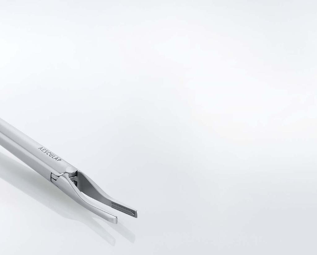 Aesculap Endoscopic Technology Innovative, reliable, convenient, cost effective Innovative: This system is innovative and unique in the segment of Titanium Ligation Clips.