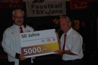 Seite 11 von 23 8. 50 Jahre Swiss Faustball Swiss Faustball wurde 1962 gegründet und feierte am 1. September 2012 sein 50 Jahr-Jubiläum in Jona.