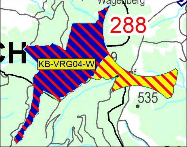KB-VRG04-W Fahrenbacher Kopf Das geplante Vorranggebiet KB-VRG04-W ist ein interkommunales Gebiet der Gemeinden Fürth, Rimbach und Grasellenbach.