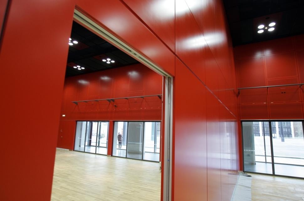 GUTENBERGSAAL Hell, modern und sehr flexibel bietet der Gutenbergsaal optimale Bedingungen für Tagungen, Abendveranstaltungen oder Ausstellungen Die Gesamtfläche von 1.