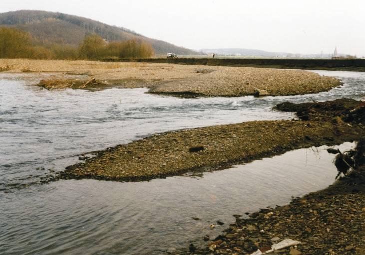 Typ 9.2: Große Flüsse des Mittelgebirges Verbreitung in Gewässerlandschaften und Regionen nach BRIEM (2003): Auen über 300 m Übersichtsfoto: Ruhr (NW).