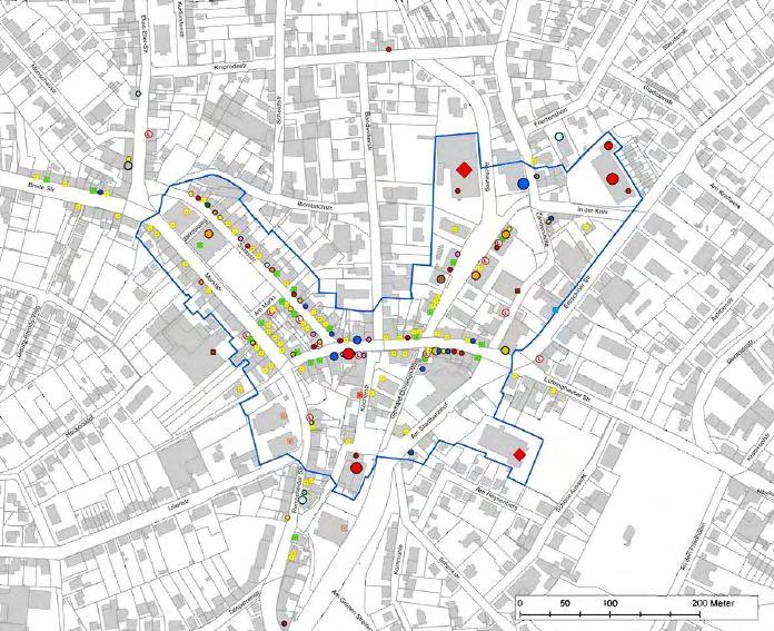 Kommune Wuppertal Zentralörtliche Funktion Oberzentrum Bezeichnung des Zentrums Nebenzentrum Ronsdorf Pkw-Entfernung zum Planstandort 8 km (google maps) Abgrenzung des zentralen Versorgungsbereichs