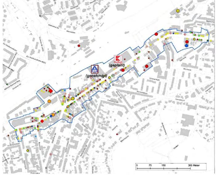 Kommune Wuppertal Zentralörtliche Funktion Oberzentrum Bezeichnung des Zentrums Nebenzentrum Vohwinkel Pkw-Entfernung zum Planstandort 23 km (google maps) Abgrenzung des zentralen Versorgungsbereichs