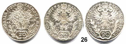 1765 1790 27 Silberjeton 1765 auf seine Vermählung mit Josefa von Bayern in München.