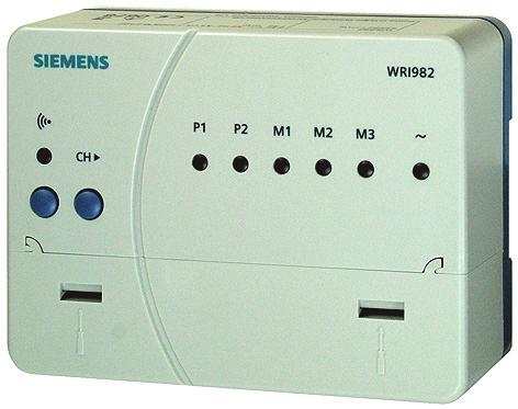 s 2 735 Synco living Verbrauchsdaten-Interface WRI982 Erfassung aller aktuellen Zählerwerte (Wärme/Kälte, Warm-/Kaltwasser, Elektrizität und Gas), inkl.