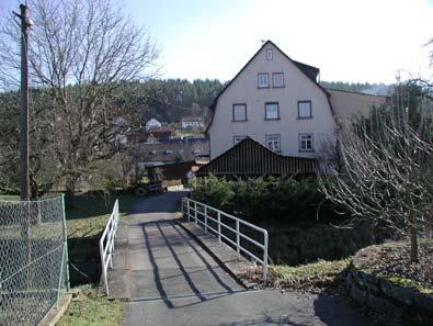 Kulturdenkmale (Prüffälle) Auweg 14: Untere Mühle, im Kern 1. Hälfte 18.