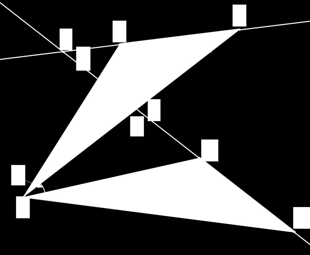 Reimund Albers Papierfalten Kapitel 8 Iterierte Funktionensysteme und Selbstähnlichkeit 114 Abb. 8. 3: Die Strecke AB ist um Z um den Winkel δ gedreht Im Dreieck ZA H gilt nach der Winkelsumme (δ α + (180 γ + ε = 180.