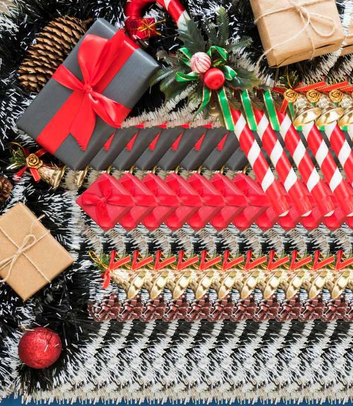 XT02 Toll aussehende, geformte und dekorierte Weihnachtsmänner aus hochwertigen Rohstoffen. Der Weihnachtsmann hat eine Schnur zum Aufhängen.