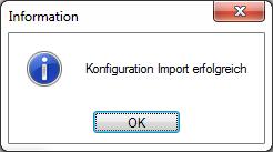 Klicken Sie im Fenster Konfiguration Import auf den Button Laden 4. Wählen Sie die Datei AUDI_AG-Inline_Karosseriebau.IEF und klicken Sie auf den Button Öffnen 5.