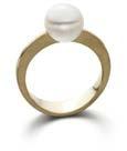 one-v-r: vergoldet one-s-tar one-v-tar ring one tahiti perle 8mm