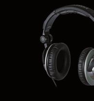 Dieser stilvolle offene Kopfhörer in Schwarz, Silber und Grau mit vergrößertem Ohr-Raum und goldbeschichtetem