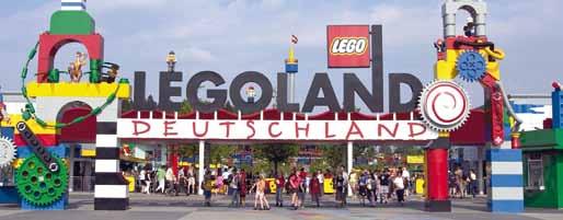 Sonntag, 27. Oktober, 8 bis 7 Uhr Bahnhof Bruchsal, Graben-Neudorf oder Bretten (ab 3 Personen) 5.23 Ausflug ins Lego land Wir machen einen Ausflug ins Lego land.