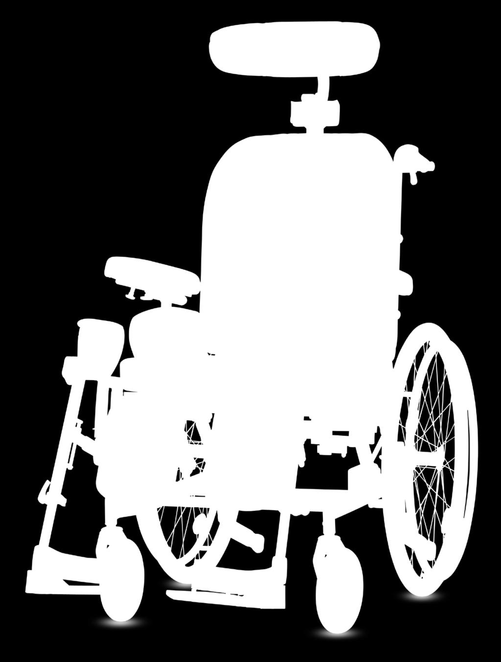 3.3. Lieferumfang und Prüfung der Lieferung Rollstuhl, vormontiert 1 Paar Beinstützen (winkelverstellbar) 1