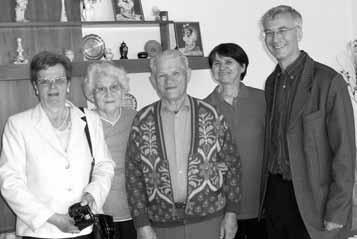 Herzlichen Glückwunsch Herr Franz Rugl! Obmann Ludwig Wandl und Wanderwart Pepi Streicher gingen am 15.5.2008 als Gratulanten zu unserer ältesten Seniorin, Frau Ingeborg Leitgeb. Sie hatte am 14.5.2008 ihren 99.