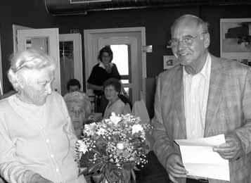 Ortsobmann Anton Brandt begrüßte die Gäste und eröffnete sogleich den Seniorenring-Bezirkstag. Bezirksobmann Fritz Bauinger hielt einen Rückblick auf das abgelaufene Vereinsjahr.