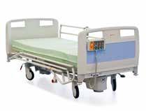 Das Bettenportfolio der Klinikbetten deckt dabei Säuglingswiegen bis hin zu speziellen Niedrigklinikbetten für die besonderen Bedürfnisse älterer Patienten ab.
