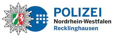 Stellenausschreibung Das Polizeipräsidium Recklinghausen ist mit seinen rund 1.600 Mitarbeiterinnen und Mitarbeitern für die Sicherheit von circa 730.