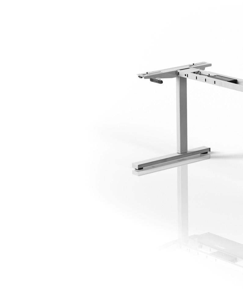 BETA HE BETA HE Systempräsentation Tischsystem für den Sitz-Steh-Arbeitsplatz elektrische Höhenverstellung Baukastensystem ermöglicht individuelle Gestaltung des Arbeitsplatzes im Hinblick auf Design