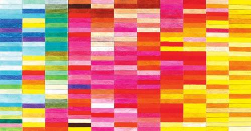 Gustav Klimt, Egon Schiele und Oskar Kokoschka, informelle Kritzelzeichnungen, Skizzen von verschiedenen Aktionen, Farbskalen für Projektionen,