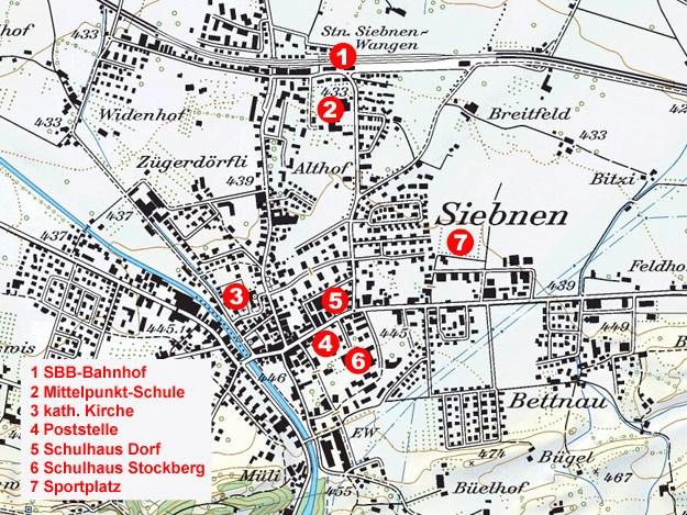 Siebnen / Gde. Schübelbach Politische Gemeinde Zur Gemeinde Schübelbach gehört Buttikon und der östliche grössere Teil von Siebnen.