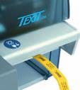 Thermotransferdruck_Kabelmarkierer HTX-Schrumpfschlauchmarkierer endlos Die HTX-Schrumpfschlauchmarkierer endlos von TEXIT entsprechen den höchsten Anforderungen bezüglich Abriebfestigkeit und