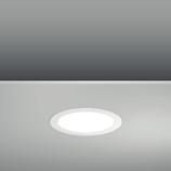 INNENLEUCHTEN EINBAU-DOWNLIGHTS Einbau-Downlights Toledo Flat Round Schutzart: IP 40 Schutzklasse: II Deckenstärke: 1-20 mm Schlagschutz: IK03 (Tunable White), IK06 Gehäuse Aluminium-Druckguss.