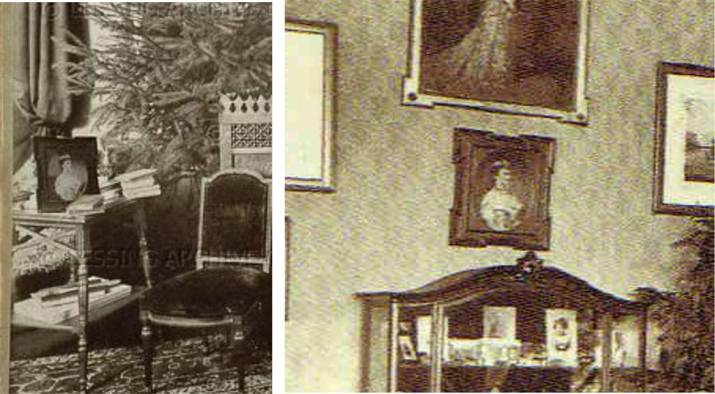 Ein Vergleich zeigt dieses Bild, zu sehen in beiden Wohnungen von Ida