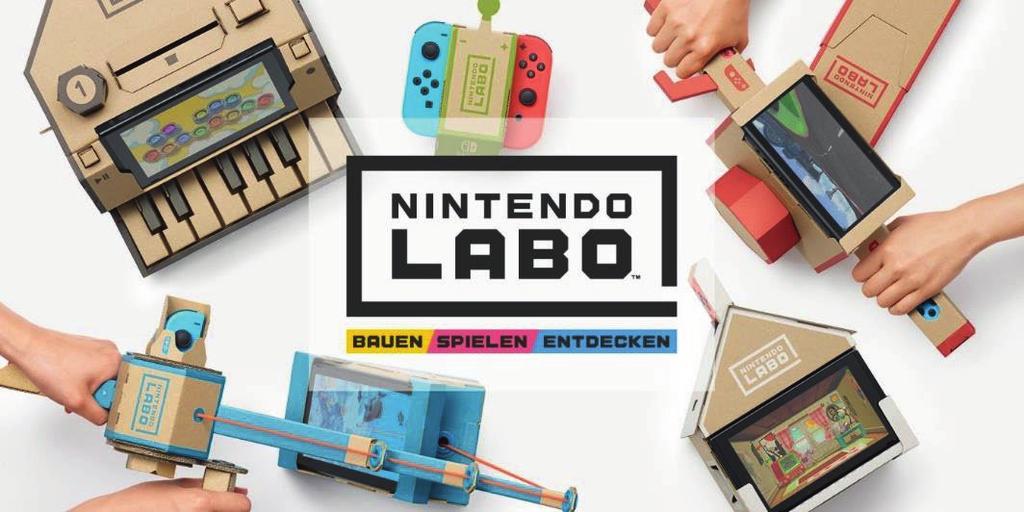 4 NINTENDO LABO Workshop Nintendo Labo bietet kreativen Köpfen eine Reihe von interaktiven Erlebnissen für Nintendo Switch,