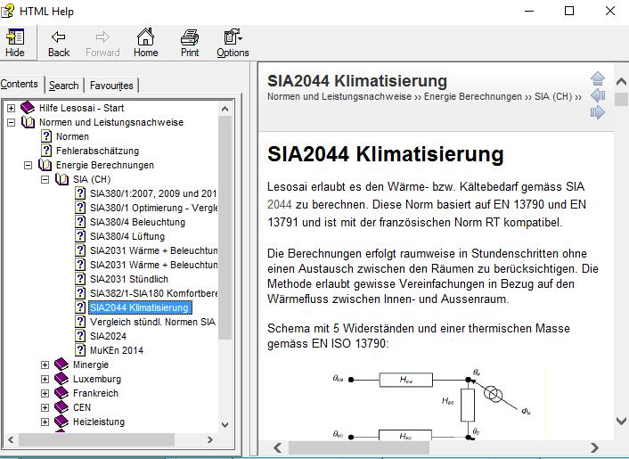 5) Berechnung des Elektrizitätsbedarfs der Klimatisierung und Befeuchtung nach SIA382/2 und SIA2044 Falls die Installation über keine