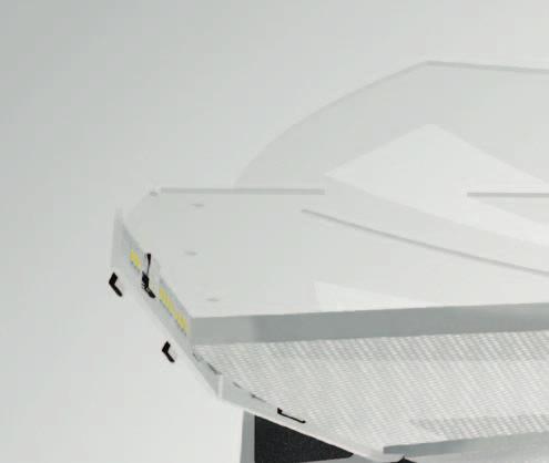 D ROTOR-REFLEKTOR Der patentierte Rotor-Reflektor besteht aus einem fixen und einem beweglichen Teil.