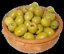 Griech. grüne Oliven ohne Kern, Mammuth, 10kg Artikel-Nr: 712 Griech. grüne Oliven gef.