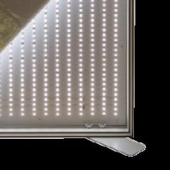 Backlighting Professional Technische Daten: LEDs: Stripeplatinen Effizienz: 61 lm/watt Watt pro m 2 : 131 Watt Lumen pro m 2 : 8093 lm Lichtfarbe: 4000K, 6000K Ra: >85 Profiltiefe: 70, 100 und 120