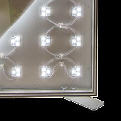 Chiplight - Performance Technische Daten: LEDs: LED Module Effizienz: 98 lm/watt Watt pro m 2 : 54 Watt Lumen pro m 2 : 5316 lm Lichtfarbe: 4000K, 6000K Ra: >85 Profiltiefe: 100 und 120