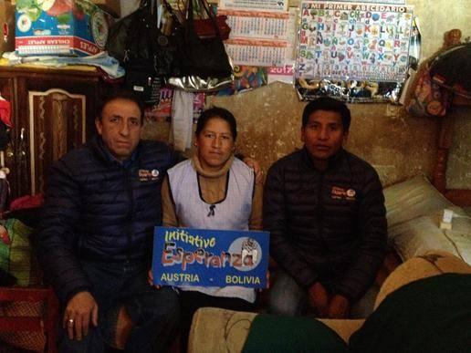 FAMILIE CONDORI HUMEREZ Diese Frau lebt in El Alto in der Zone Asunción San