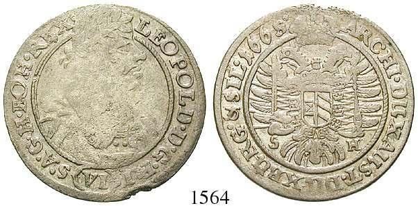 Zainende, ss 30,- 1571 1/2 Taler 1711, Kremnitz K-B.