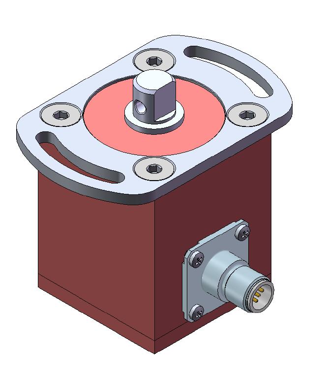 Präzisions-Winkelgeber Serie PWG PWG 50 U 10U (3600 ) PWG 50 V 10U (3600 ) Multiturn-Sensor kontaktlos Technische Beschreibung Besondere Merkmale Der Winkelgeber ist für den rauen Betrieb unter