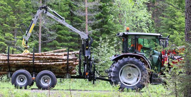 Die grössten Auswahlmöglichkeiten auf dem Markt Mit Trejon Multiforest wird Ihr Traktor zum