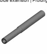 CY- -HM Zylindrische Vollhartmetallaufnahme Cylindrical solid carbide extension Prolunga c Code Type d l d1 l1 M 33038 34968 34969 34970 34972 335 53 51 33039 5108 5109 33040 5107 33041 5099 5097